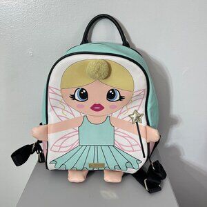Luv Betsey Johnson Ballerina Fairy Backpack Purse Princess Blonde Dancer‎ Bag